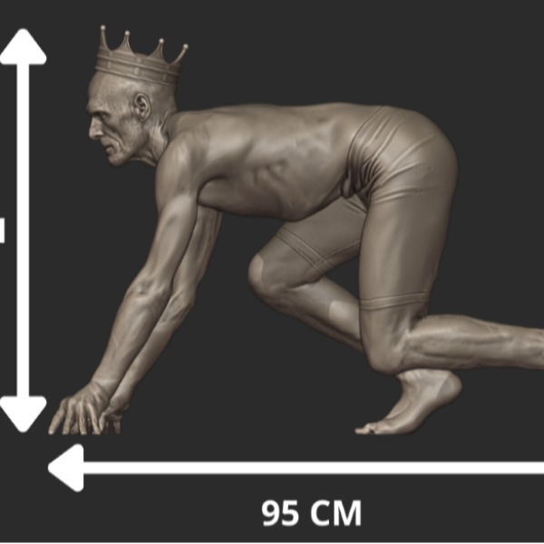 LA STAMPA 3D AL SERVIZIO DELL’ARTE, UNA STATUA PERSONALE
